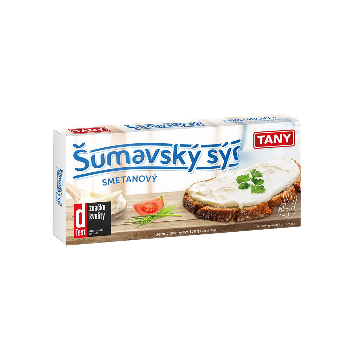 Tany Šumavský sýr smetanový 150g